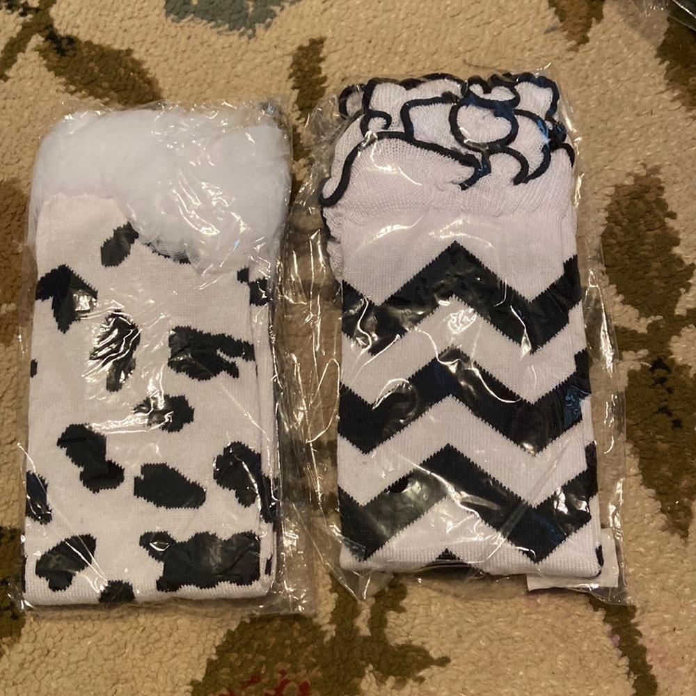 Set of 2- baby leg warmers